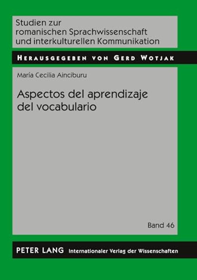 Aspectos del Aprendizaje del Vocabulario