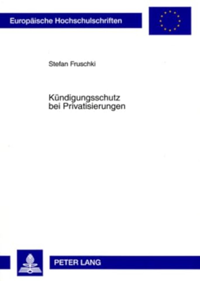 Kuendigungsschutz Bei Privatisierungen