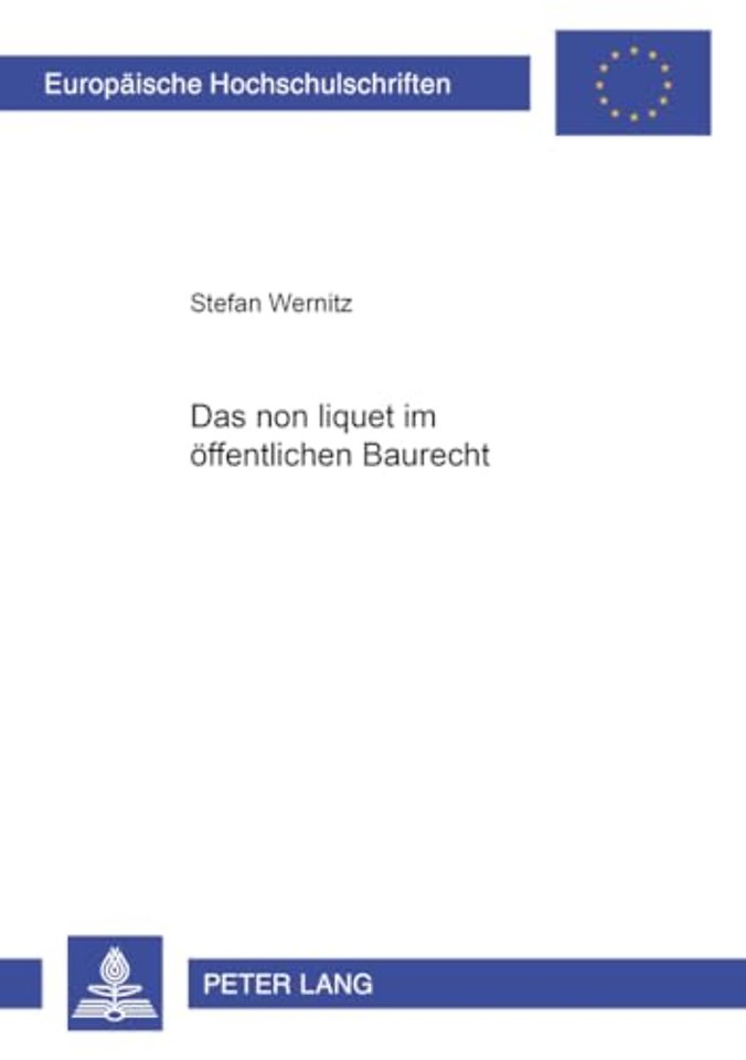Das «Non Liquet» Im Oeffentlichen Baurecht