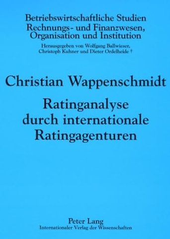 Ratinganalyse durch internationale Ratingagenturen