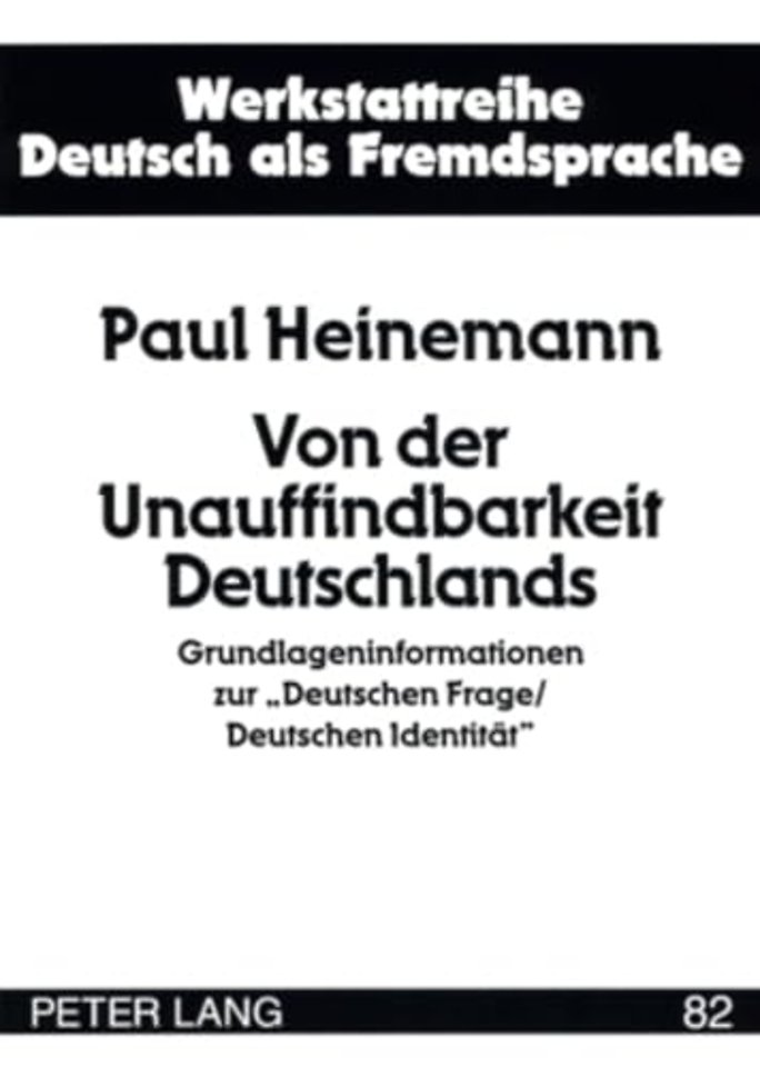 Von der Unauffindbarkeit Deutschlands
