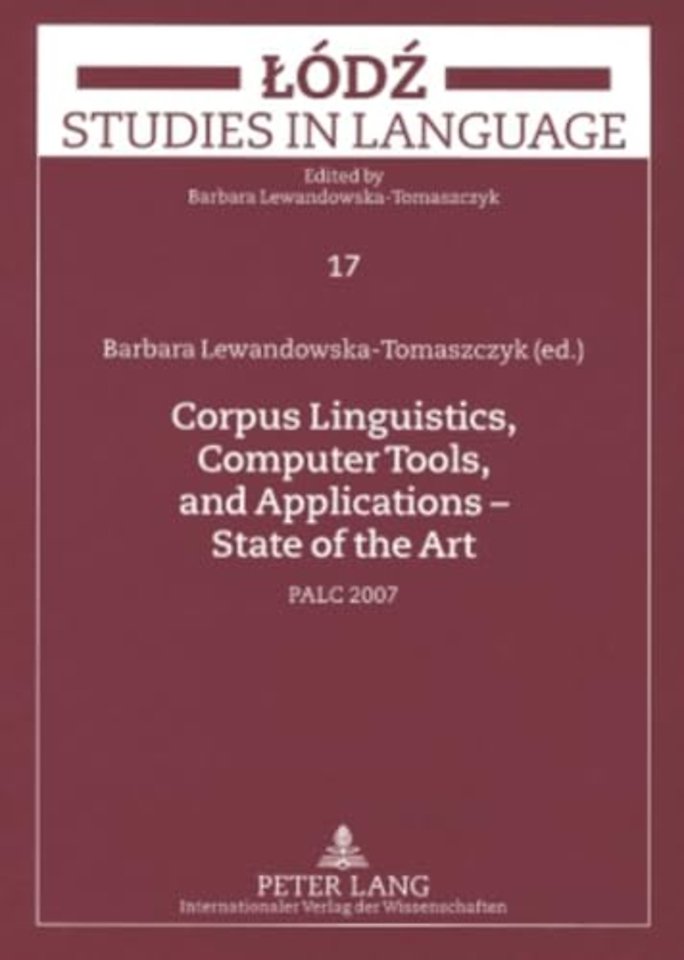 Corpus Linguistics, Computer Tools, and Applications – State of the Art