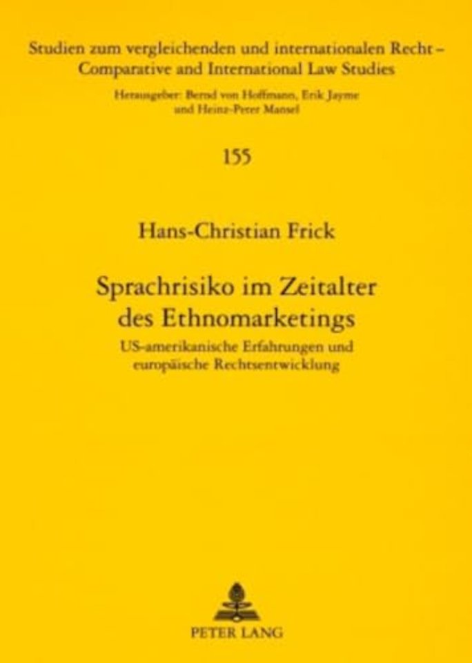 Sprachrisiko Im Zeitalter Des Ethnomarketings