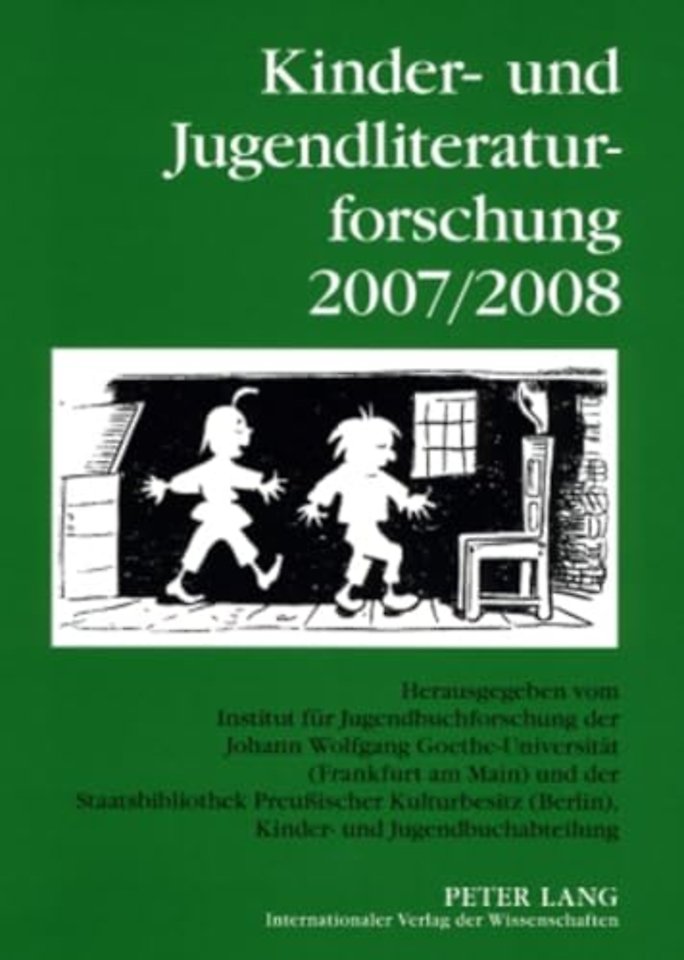 Kinder- Und Jugendliteraturforschung 2007/2008