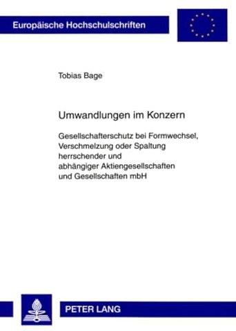 Umwandlungen Im Konzern