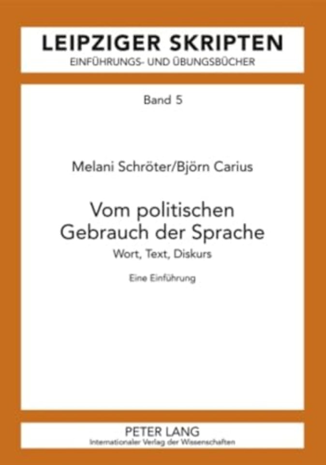 Vom politischen Gebrauch der Sprache