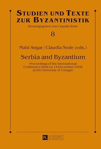 Serbia and Byzantium