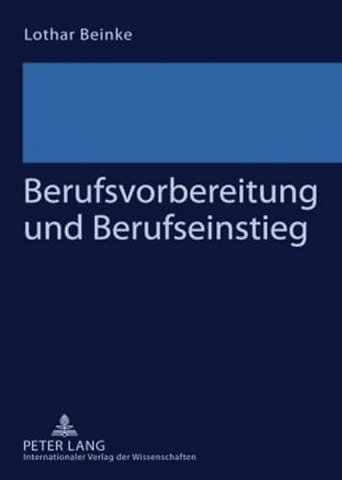Berufsvorbereitung Und Berufseinstieg