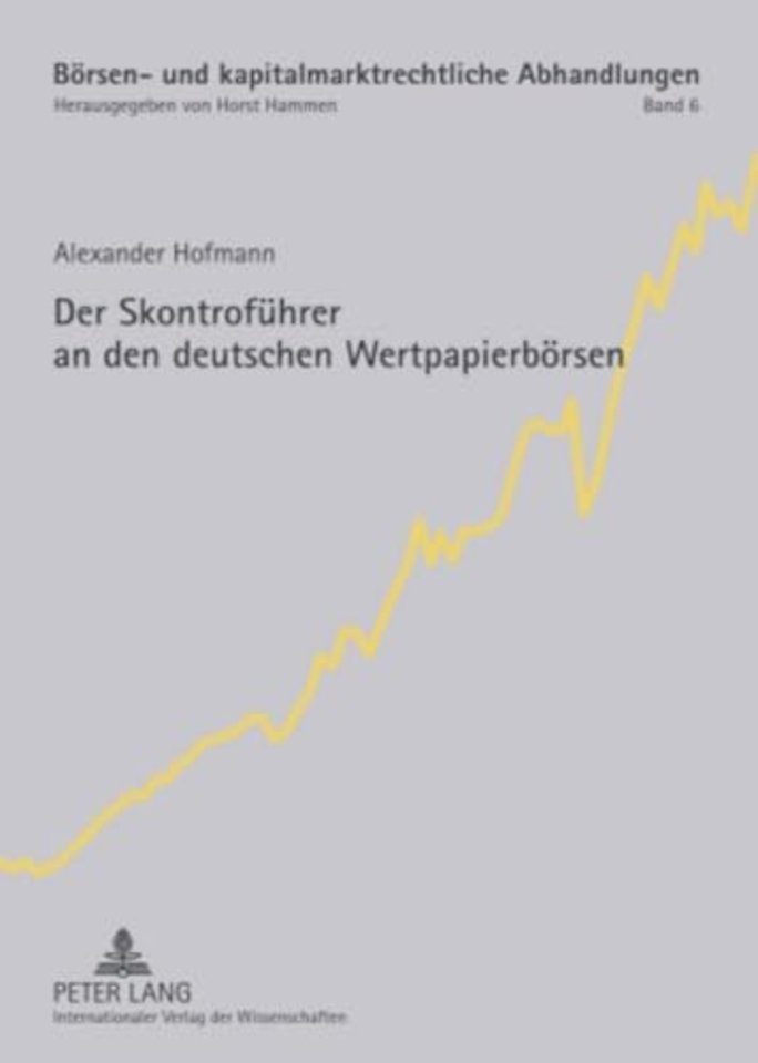Der Skontrofuehrer an den deutschen Wertpapierboersen