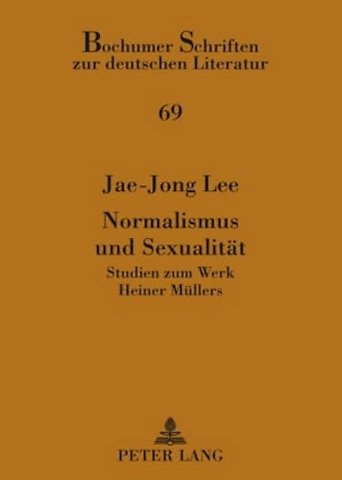 Normalismus Und Sexualitaet