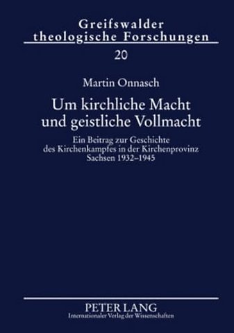 Um Kirchliche Macht Und Geistliche Vollmacht