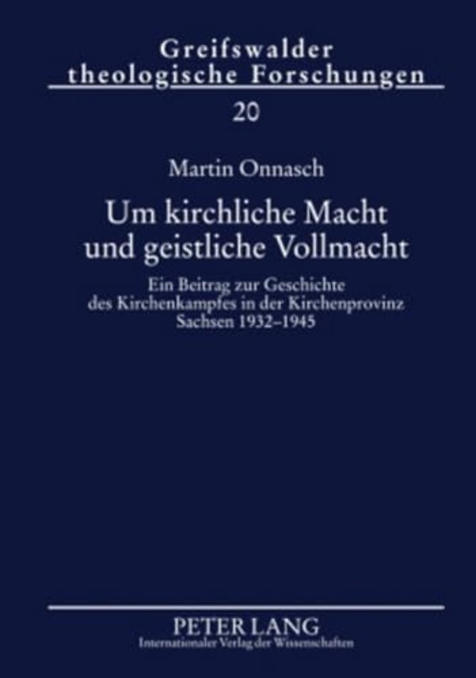 Um Kirchliche Macht Und Geistliche Vollmacht