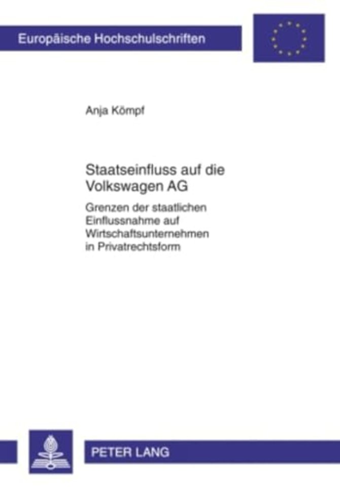 Staatseinfluss Auf Die Volkswagen AG