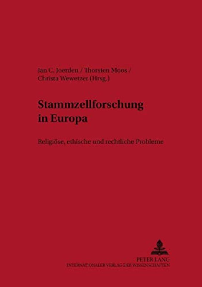 Stammzellforschung in Europa