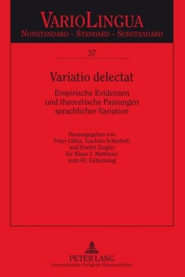 Variatio delectat