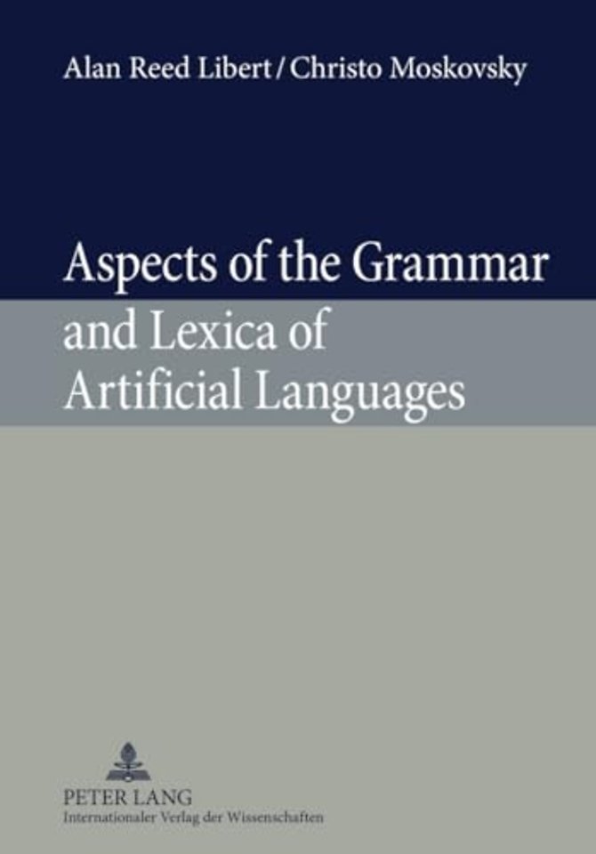 Aspects of the Grammar and Lexica of Artificial Languages