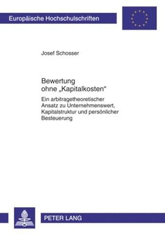 Bewertung Ohne «Kapitalkosten»