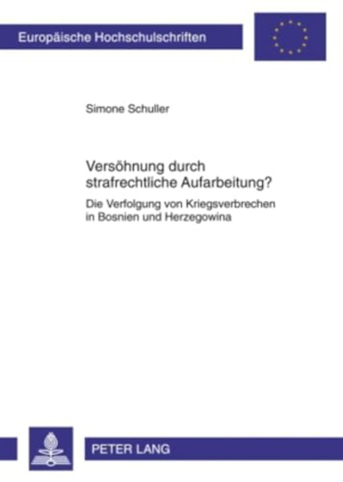 Versoehnung Durch Strafrechtliche Aufarbeitung?