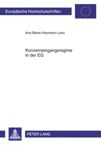 Konzerneingangsregime in Der Eg