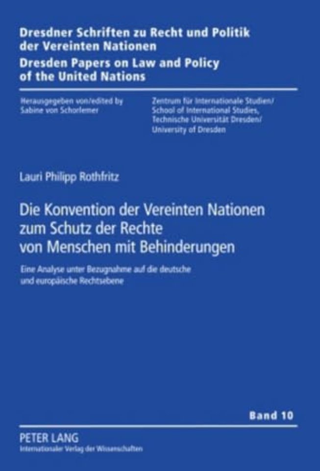 Die Konvention Der Vereinten Nationen Zum Schutz Der Rechte Von Menschen Mit Behinderungen