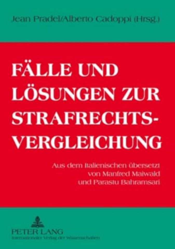 Faelle Und Loesungen Zur Strafrechtsvergleichung
