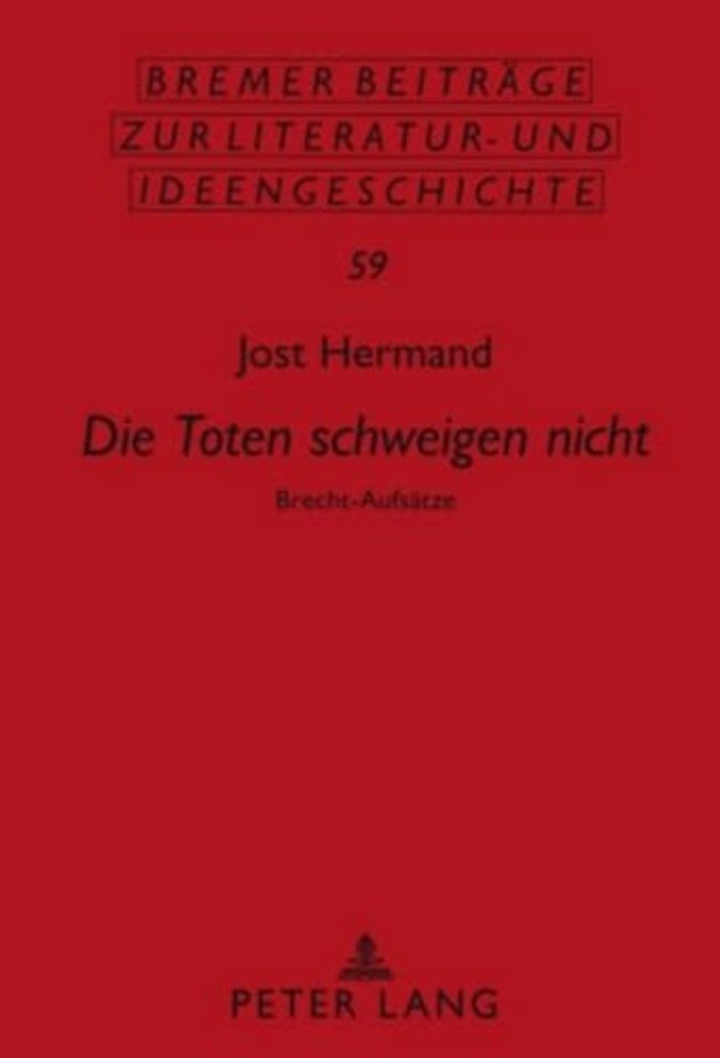 Die Toten Schweigen Nicht