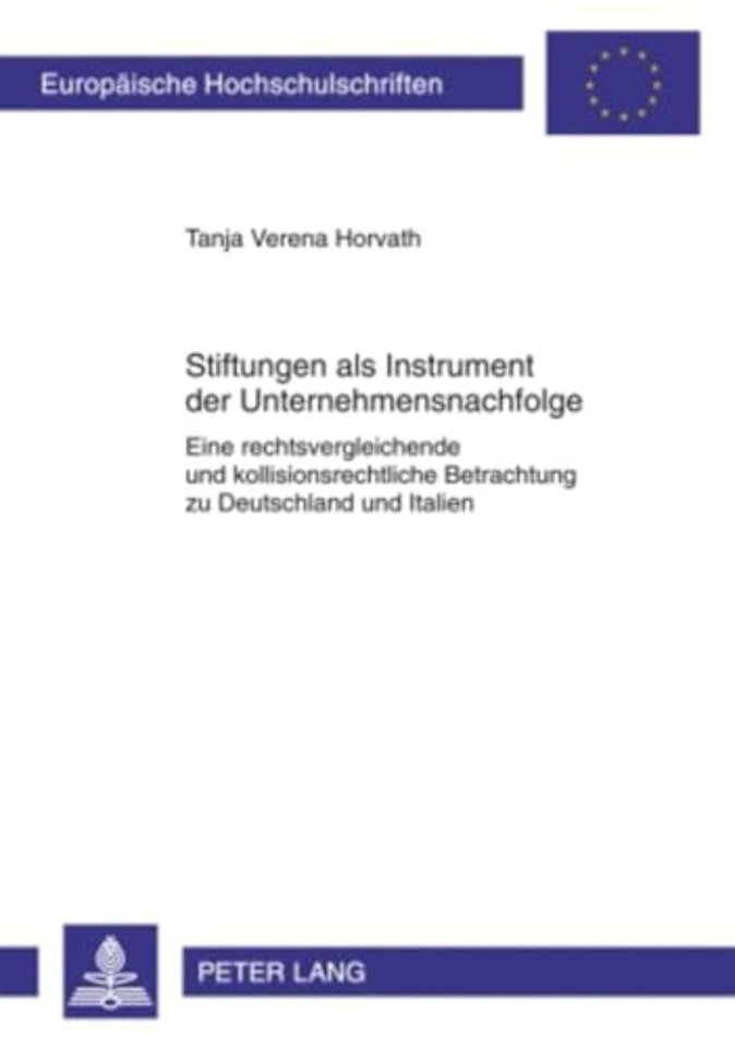Stiftungen ALS Instrument Der Unternehmensnachfolge