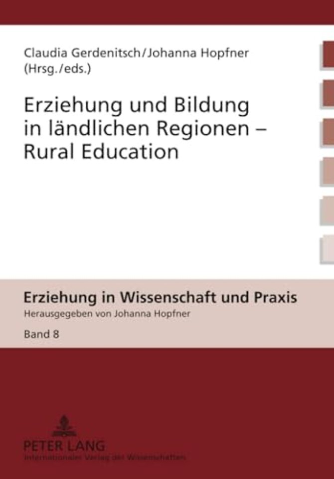 Erziehung und Bildung in laendlichen Regionen- Rural Education
