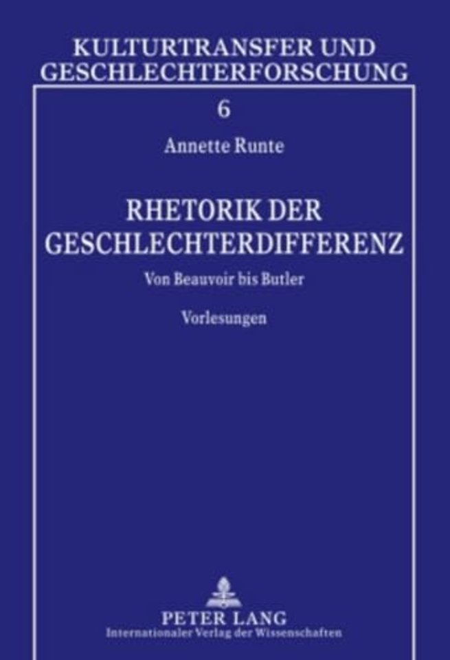 Rhetorik Der Geschlechterdifferenz