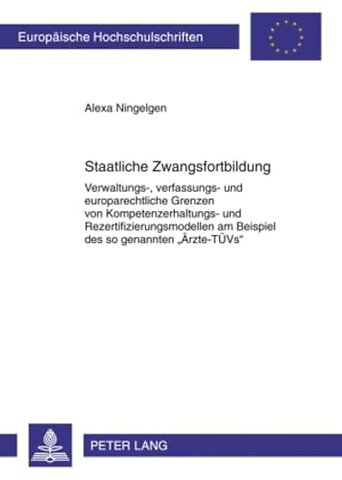 Staatliche Zwangsfortbildung