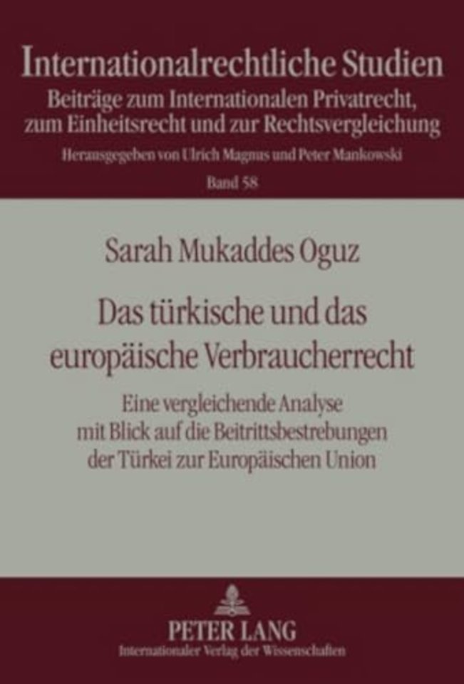 Das Tuerkische Und Das Europaeische Verbraucherrecht