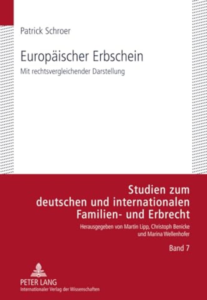 Europaeischer Erbschein