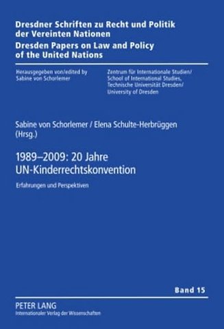 1989-2009: 20 Jahre Un-Kinderrechtskonvention