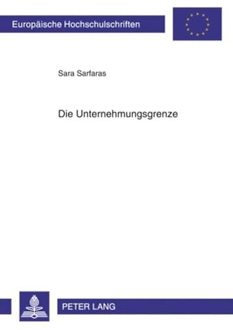Die Unternehmungsgrenze