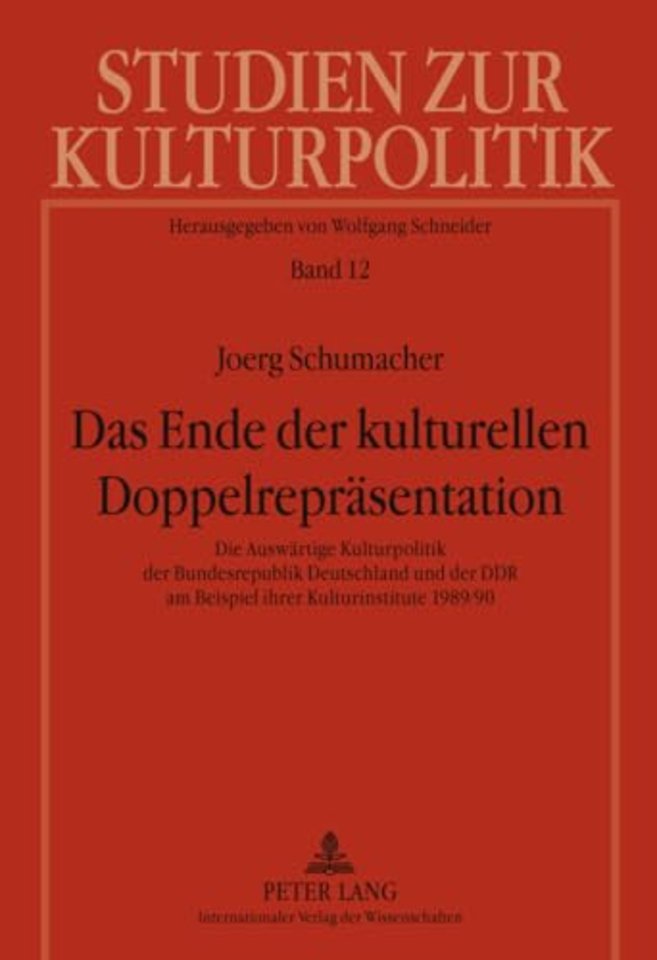 Das Ende der kulturellen Doppelrepraesentation