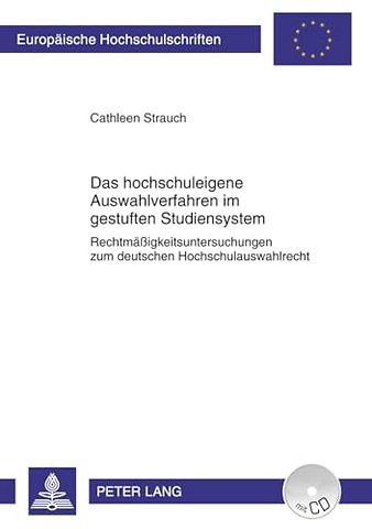 Das Hochschuleigene Auswahlverfahren Im Gestuften Studiensystem