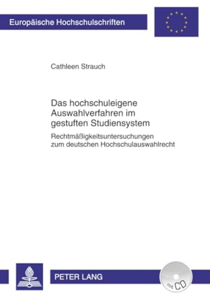 Das Hochschuleigene Auswahlverfahren Im Gestuften Studiensystem