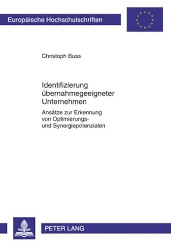 Identifizierung Uebernahmegeeigneter Unternehmen