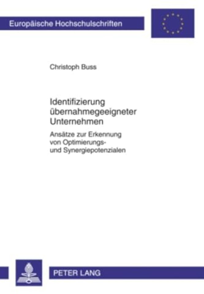 Identifizierung Uebernahmegeeigneter Unternehmen