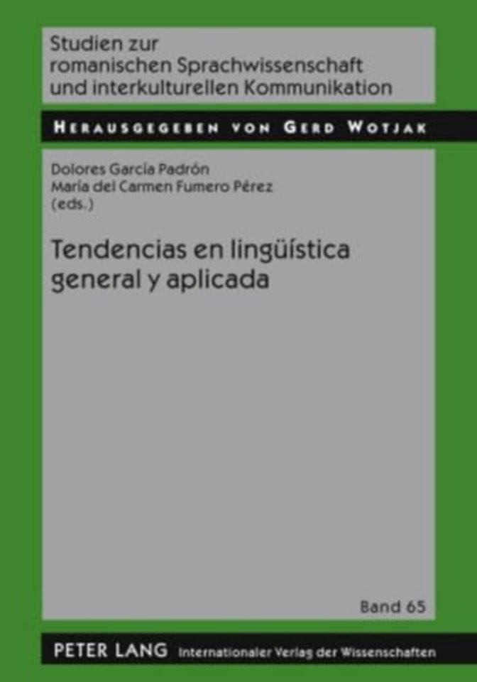 Tendencias En Linguistica General y Aplicada