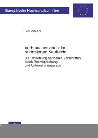 Verbraucherschutz Im Reformierten Kaufrecht