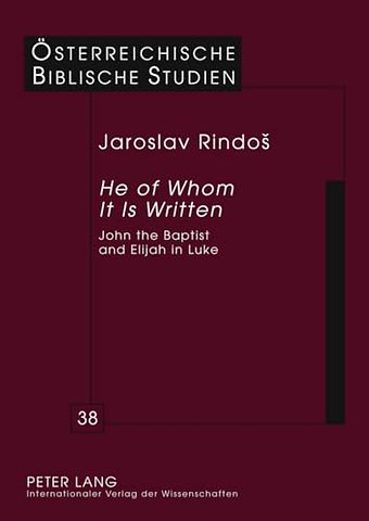 «He of Whom It Is Written»