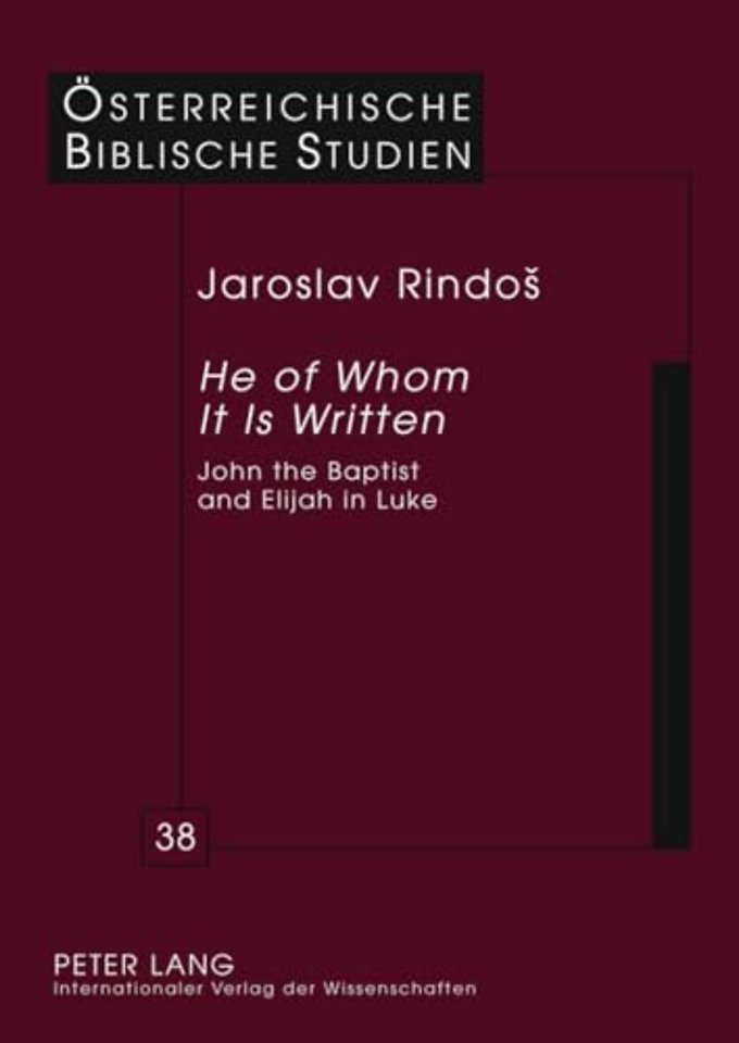 «He of Whom It Is Written»