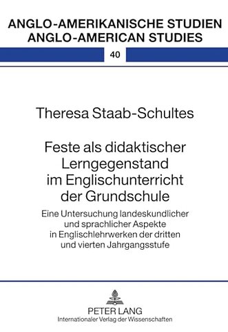 Feste ALS Didaktischer Lerngegenstand Im Englischunterricht Der Grundschule