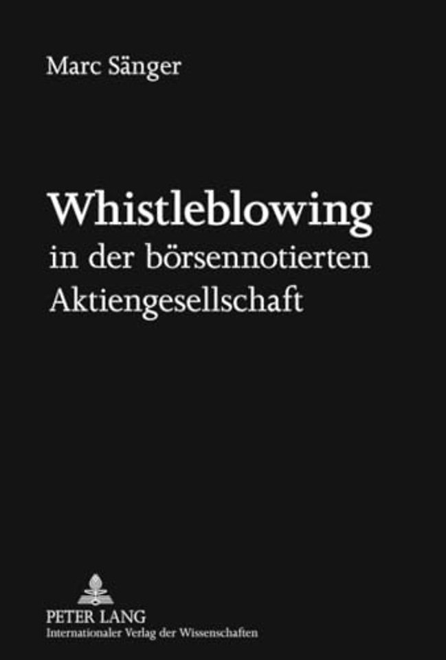 Whistleblowing in Der Boersennotierten Aktiengesellschaft