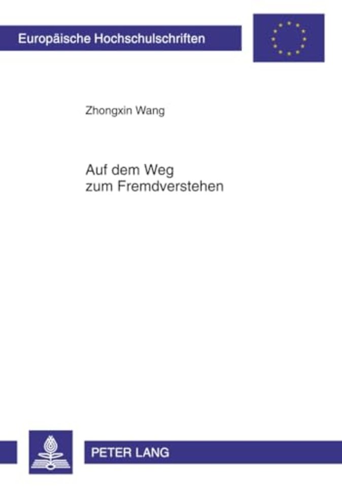 Auf Dem Weg Zum Fremdverstehen