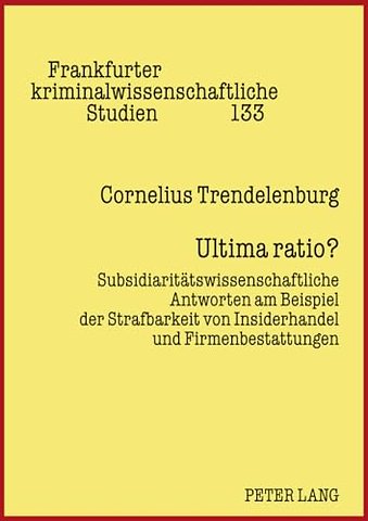 Ultima Ratio?