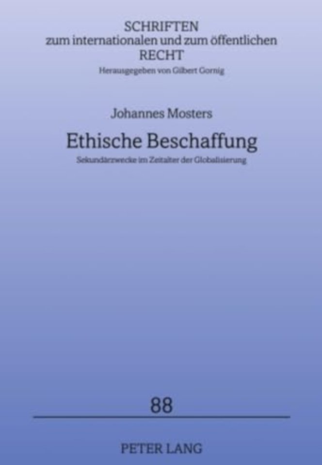 Ethische Beschaffung