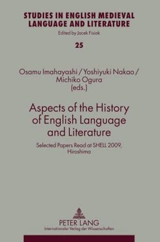Aspects of the History of English Language and Literature