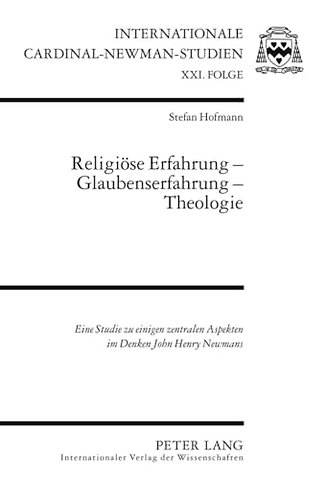 Religioese Erfahrung - Glaubenserfahrung - Theologie